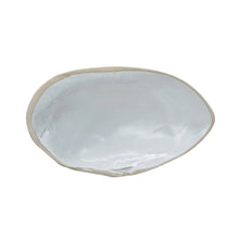 Load image into Gallery viewer, Stoneware Shell Shaped Dish 13&quot;
