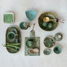 Load image into Gallery viewer, Stoneware Bowl, Reactive Crackle Glaze (Each One Will Vary)
