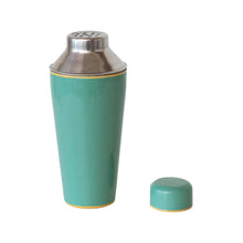 Load image into Gallery viewer, 21 oz. Enameled Stainless Steel Cocktail Shaker w/ Colored Edge
