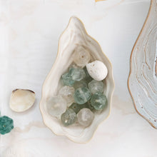 Load image into Gallery viewer, Stoneware Oyster Shell Shaped Bowl (Each One Will Vary)
