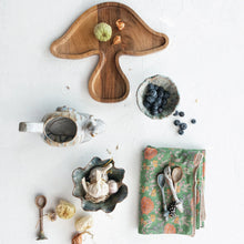 Load image into Gallery viewer, Stoneware Ruffled Bowl, Reactive Glaze
