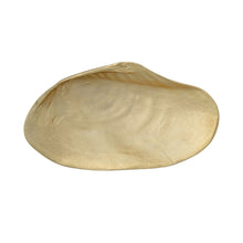 Load image into Gallery viewer, Decorative Cast Aluminum Footed Shell Shaped Tray, Gold Finish
