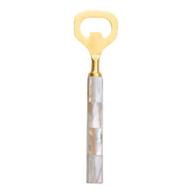Load image into Gallery viewer, Stainless Steel &amp; Mother of Pearl Bottle Opener
