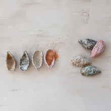 Load image into Gallery viewer, Stoneware Oyster Shell Shaped Dish, 4 Colors (Each One Will Vary)

