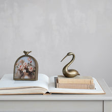 Load image into Gallery viewer, Cast Aluminum Bird, Antique Brass Finish

