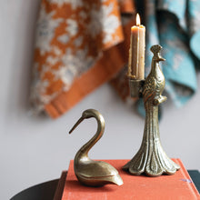 Load image into Gallery viewer, Cast Aluminum Bird, Antique Brass Finish
