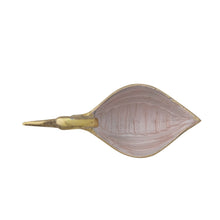 Load image into Gallery viewer, Cast Aluminum Bird Shaped Bowl, Antique Brass Finish
