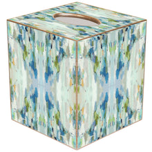 Load image into Gallery viewer, Wintergreen Tissue Box Cover by Laura Park: Paper Mache
