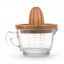Load image into Gallery viewer, Wood Juicer with Glass Cup
