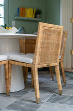 Load image into Gallery viewer, Hayes Dining Chair w/Brass End Caps - IN STOCK NOW
