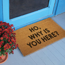 Load image into Gallery viewer, Ho, Why is You Here? Doormat
