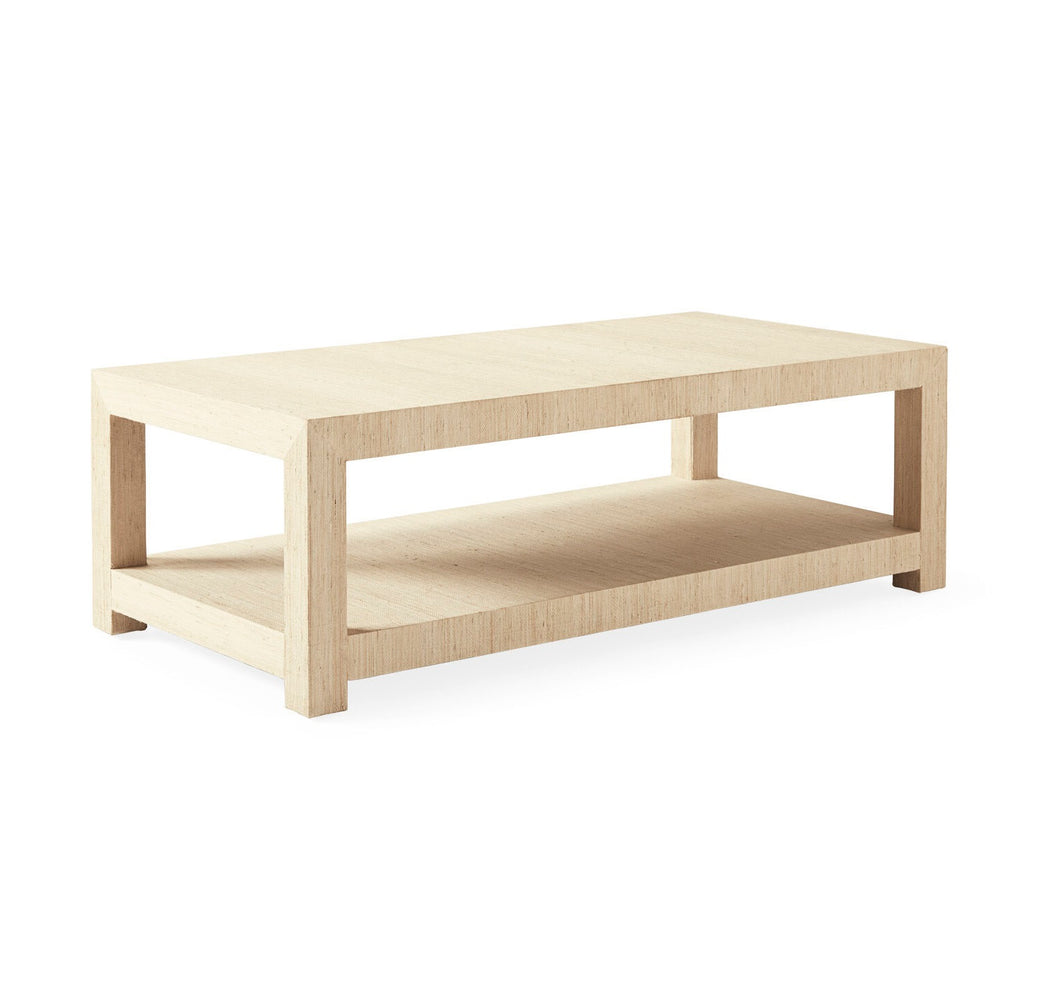 Belfast Rectangular Coffee Table - Natural - IN STOCK AND SHIPPING
