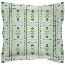 Load image into Gallery viewer, Rosemary Stripe Lagoon Sham
