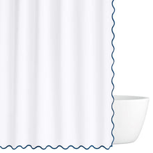 Load image into Gallery viewer, Laura Park Scalloped Shower Curtain
