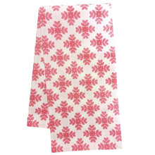 Load image into Gallery viewer, Brushstrokes Pink Tea Towel
