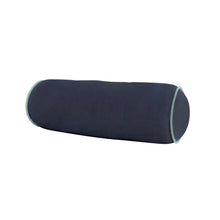 Load image into Gallery viewer, Cobalt Blue Velvet Bolster Pillow
