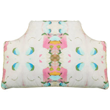 Load image into Gallery viewer, Laura Park Headboard Pillow - Monet&#39;s Garden in Pink
