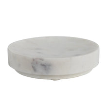 Load image into Gallery viewer, 5&quot; Round Marble Soap Dish
