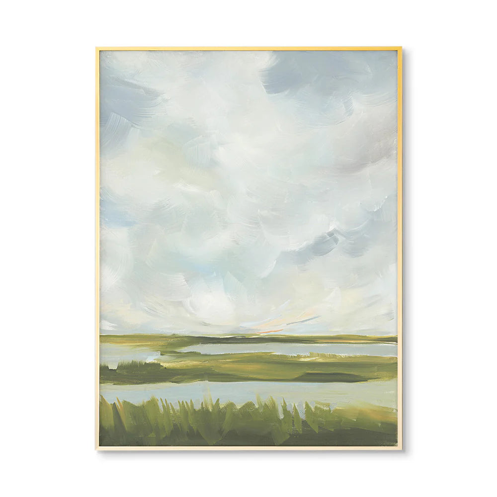 Marsh 1 Art Print by Jenny Westenhofer