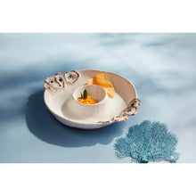 Load image into Gallery viewer, Oyster Chip and Dip Bowl Set
