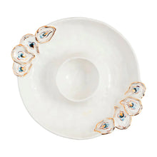Load image into Gallery viewer, Oyster Chip and Dip Bowl Set
