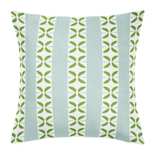 Load image into Gallery viewer, Petal Stripe Light Blue Decorative Pillow
