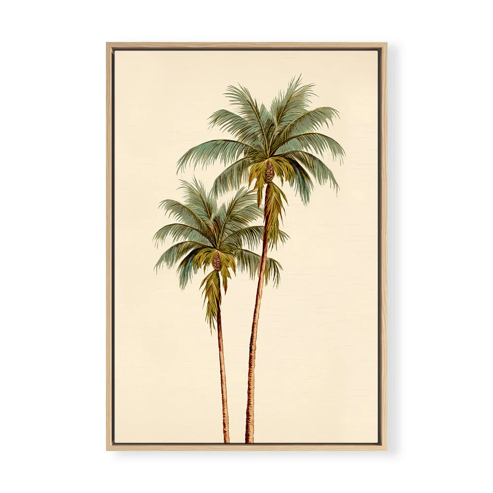 Shady Palms No. 1 Art Print