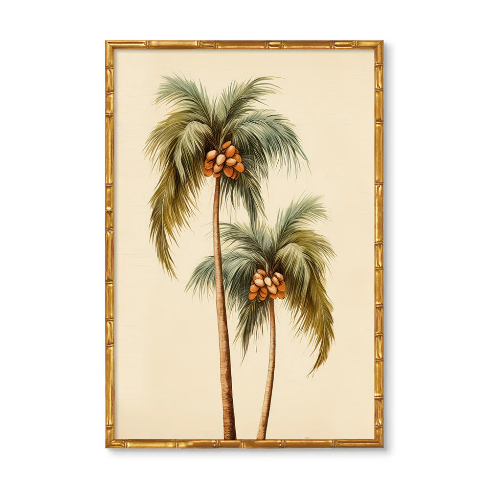 Shady Palms No. 2 Art Print