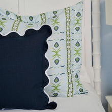 Load image into Gallery viewer, Rosemary Stripe Lagoon Sham
