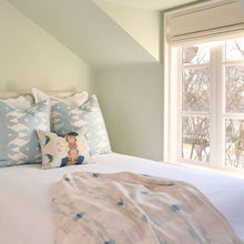 Load image into Gallery viewer, Coral Bay Pale Blue Throw Blanket by Laura Park
