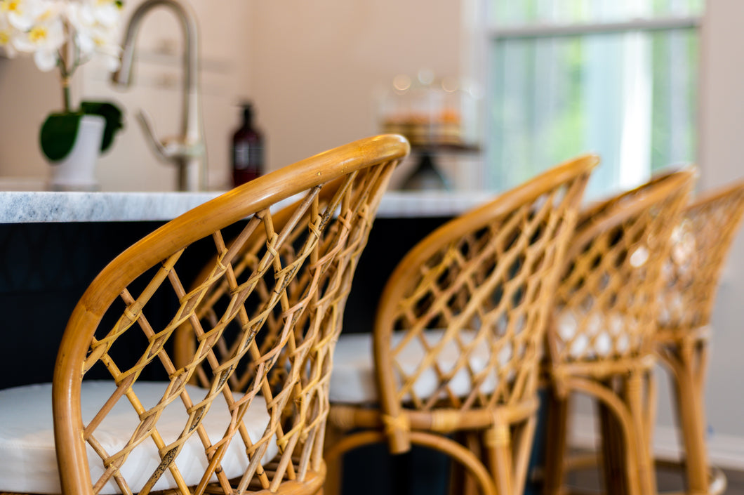 Croydon Counter Height Rattan  Stool