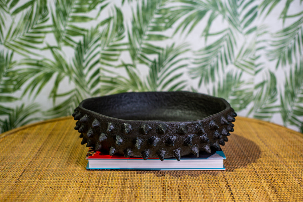 Decorative Terracotta Spiked Bowl