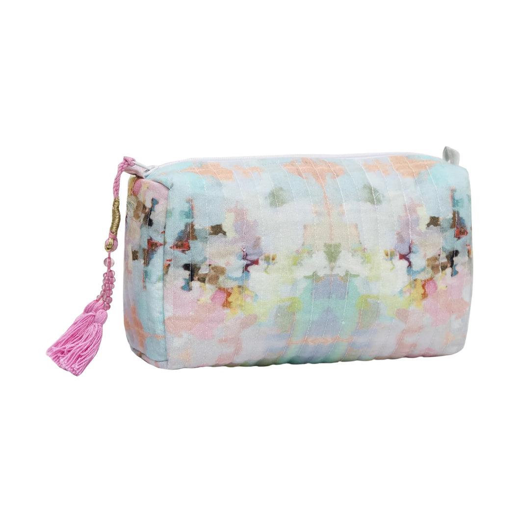 Laura Parks Brooks Avenue Small Cosmetic Bag